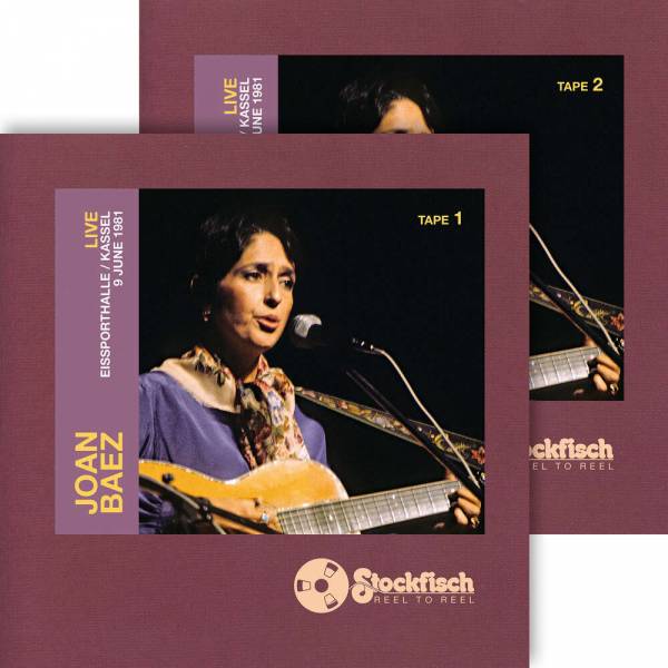 Stockfisch JOAN BAEZ - Live 1981 • 2 x 1/4" TAPE - Tonband