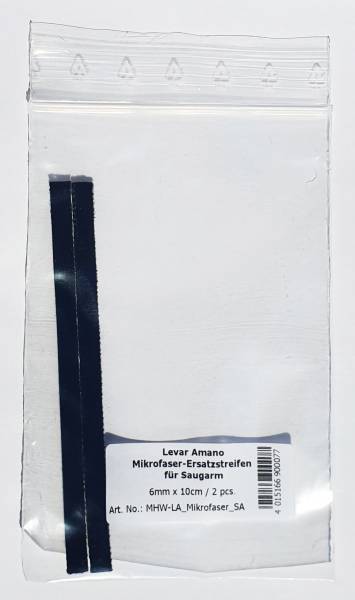 Levar Amano Ersatz-Mikrofaserstreifen für Absaugarm (2er Set)